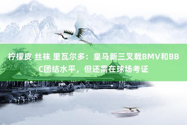 柠檬皮 丝袜 里瓦尔多：皇马新三叉戟BMV和BBC团结水平，但还需在球场考证