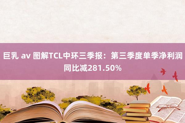 巨乳 av 图解TCL中环三季报：第三季度单季净利润同比减281.50%