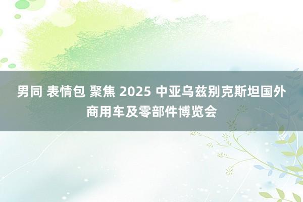 男同 表情包 聚焦 2025 中亚乌兹别克斯坦国外商用车及零部件博览会