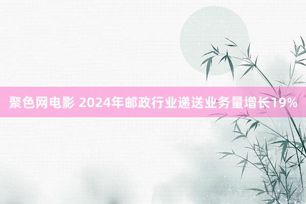 聚色网电影 2024年邮政行业递送业务量增长19%